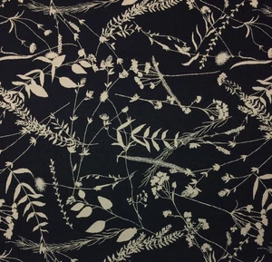 SUNBRELLA 145645 DELILAH NAVY BLUE FLORAL OUTDOOR INDOOR FABRIC BY YARD 54"W - Picture 1 of 5