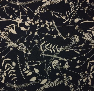 SUNBRELLA 145645 DELILAH NAVY BLUE FLORAL OUTDOOR INDOOR FABRIC BY YARD 54"W - Image 1 of 4