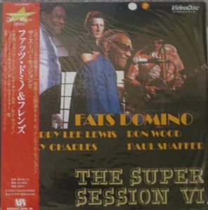 SUPER SESSION VI (FATS DONIMO, RAY CHARLES) LASERDISC IMPORT VALZ-2056 W/OBI - Picture 1 of 1