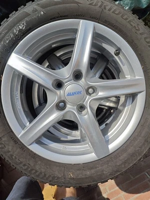 Radsatz Alutec mit Bridgestone Winterreifen 205/55 R16 - Bild 1 von 4