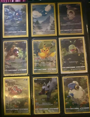 Pokémon TCG Crown Zenith Galarian Gallery Full Art Set of 9 Cards GG26 - GG34 NM - Image 1 of 4