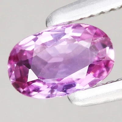Ravishing Color 0.28ct Oval 5x3.2mm Natural Heated! Pink Sapphire, Thailand Gems - Image 1 of 4