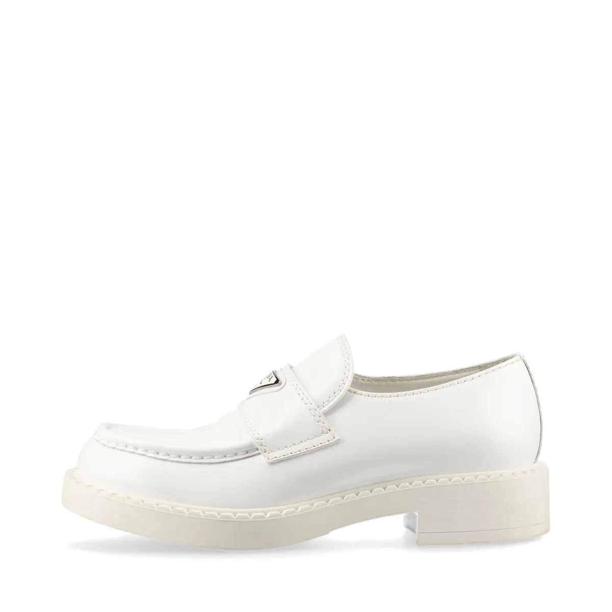 PRADA Loafers White Flats for Women for sale | eBay