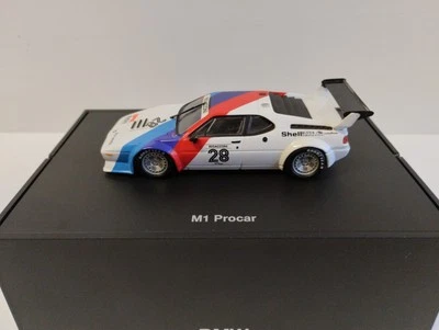 BMW M1 Procar Minichamps scala 1/43 Clay Regazzoni - Immagine 1 di 4