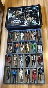 1977-1984 Vintage Star Wars 24 Figuras de Acción Diferentes con Estuche Original - Imagen 1 de 15