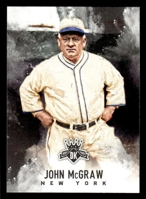 2017 PANINI DIAMOND KINGS JOHN MCGRAW 48 MINT BASEBALL NEW YORK GIANTS - Image 1 of 2