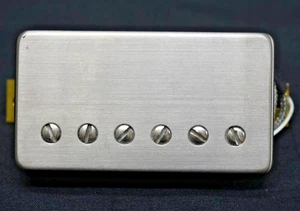 PRS 57/08 Treble Humbucker Pickup - 7.98k - Brushed Nickel Cover - Short Ground - Picture 1 of 6