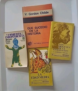 LIBROS DE HISTORIA Y SOCIALES V. GORDON Lote De 4 en Español 1980 a 1998 NUEVOS - Foto 1 di 24