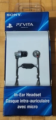 Sony Official PlayStation Vita PSVITA In- Ear Headset PCH-ZHS1 BRAND NEW SEALED - Image 1 of 4