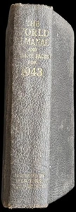 Old World Almanac And Book Of Facts 1943 New York World Telegram Vintage 1943 - Picture 1 of 9