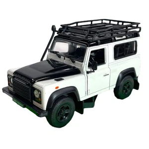 Modellino Auto Welly 1/24 Land Rover Defender 90 1990 - Foto 1 di 5