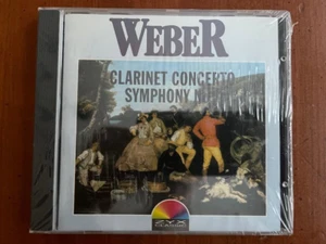 NEW (SEALED) CD: C.M. VON WEBER: CLARINET CONCERTO SYMPHONY NO. 1 - Picture 1 of 2