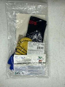 Eurosocks Kids Ski snowboarding Socks size 2XS 13-10 black red yellow blue - Picture 1 of 4
