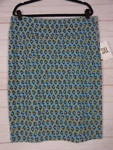 Falda Lularoe Para Mujer Disney Cassie Gris Azulado con Pato Donald Talla 3XL NUEVA CON ETIQUETAS - Imagen 1 de 3