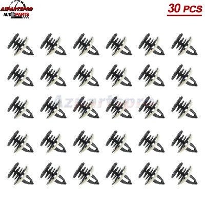 30ocs Door Car Trim Panel Retainer Clip Rivet For Audi A4 Quattro 8E0-868-243 - Image 1 of 4