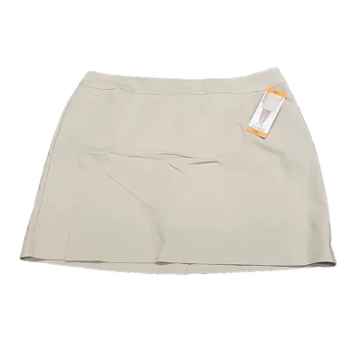 S.C. & CO. Falda corta Pull On Tummy Control con bolsillos XX-Grande Talla 2XL Bronceada Foto 1 de 4