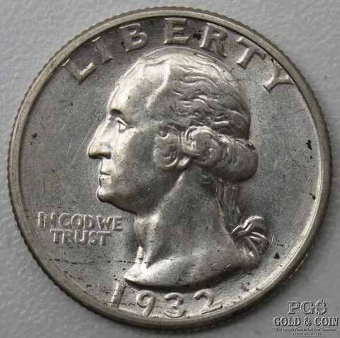 1932-S Washington Quarter 25c Key Date 25939 Cover