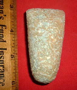 Choice 2.75" Sahara Neolithic Stone Celt, Axe, Prehistoric African Artifact - Picture 1 of 6