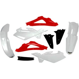 UFO Plastikkit passt an Husqvarna TC 250 450 510 '07 weiß/rot - Bild 1 von 1