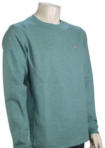 Rip Curl Vaporcool Crew Sweater - Mineral Blue Marle - New - Picture 1 of 1