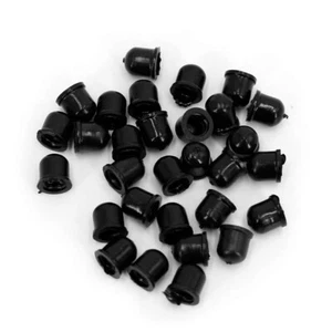 30 Pcs Universal Brake Bleeder Screw Caps Grease Dust Cover Brake Bleed Nipple - Picture 1 of 7