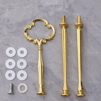 Soporte para plato de magdalenas de pastel de 2/3 niveles mango soporte de montaje de hardware sin placa Foto 1 de 4