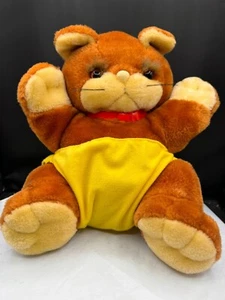 Sunburst Pets Kitty Cat Commonwealth Stuffed Plush Vintage 1983, Yellow diaper - Picture 1 of 11