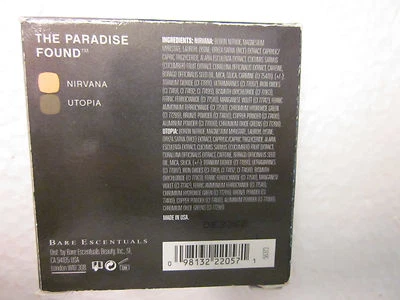 Bare Escentuals bareMinerals THE PARADISE FOUND Ready Eyeshadow Duo 2.0 -  - Image 1 of 2