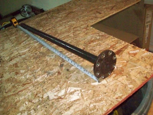99-04 Ford F250 Super Duty driver side left rear axle shaft axle code c2 ls - Picture 1 of 2