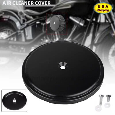 CNC Smooth Big Sucker Air Cleaner Cover For Harley Fat Boy Road Glide King FLTRU Foto 1 de 4