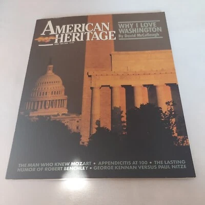 1986 April/May, American Heritage Magazine, Why I Love Washington  - Image 1 of 3