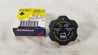 Tapa del tanque del radiador del motor 02-23 Buick Chevrolet GMC Pontiac 15042975 OEM NUEVO Foto 1 de 4