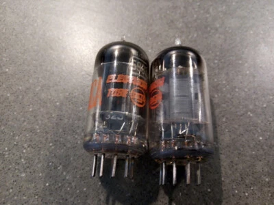 1% matched pairs early 1960's RCA 5963 12AU7 ECC82 testing very NOS - Image 1 of 2