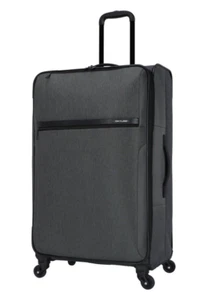 Skyline Softside Carry On Spinner Suitcase Gray Heather, SH1 - Picture 1 of 12