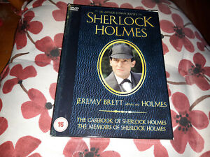 The Casebook & The Memoirs of Sherlock Holmes jeremy brett 7 disc free uk post