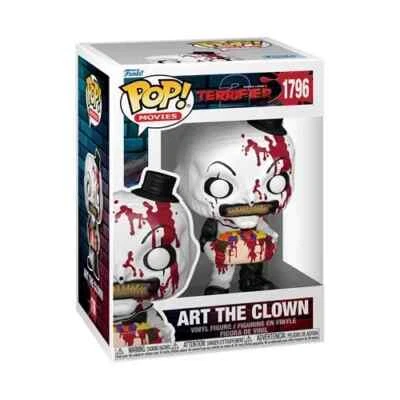 Funko Pop! Terrifier : Art The Clown with Head #1796 with Protector - Image 1 of 2