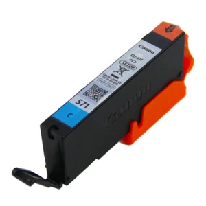 1 ORIGINAL PATRONE CLI 571 CYAN für Drucker MG5750 MG5751 MG6850 MG7700 MG7750 - Bild 1 von 1
