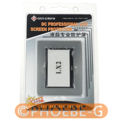 GGS Glass LCD Screen Protector for Panasonic Lumix LX-2 LX2 - Image 1 of 2