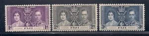 Fiji    1937    Sc # 114-16    Coronation    MNH   OG - Picture 1 of 1