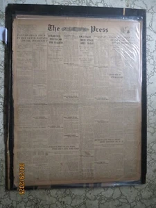 Titanic Newspaper History April 30 ISMAY FACES FRESH SENATE GRILL - Picture 1 of 1