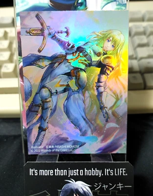 Serra Angel MTG Japanese History Promo Mini Poster Foil Limited JAPAN - Image 1 of 4