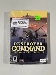 Destroyer Command WWII Navel Combat Simulator - Sealed Big Box - Picture 1 of 2
