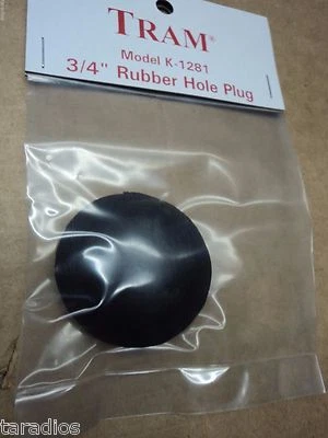 TRAM 1281-HC 3/4" NMO Enchufe de Agujero de Goma 1281 Sello de Montaje de Antena NUEVO EN PAQUETE Foto 1 de 4