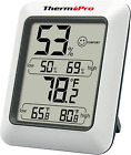 TP50 Digital Hygrometer: Room Thermometer with Humidity Gauge