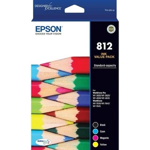 Epson 812 Ultra Ink Value Pack (DuraBrite Ultra) - Picture 1 of 1