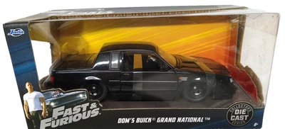 Jada 1:24 Dom's Buick Grand National Fast Furious Die-Cast NOS 2018 99539 Sealed - Image 1 of 4