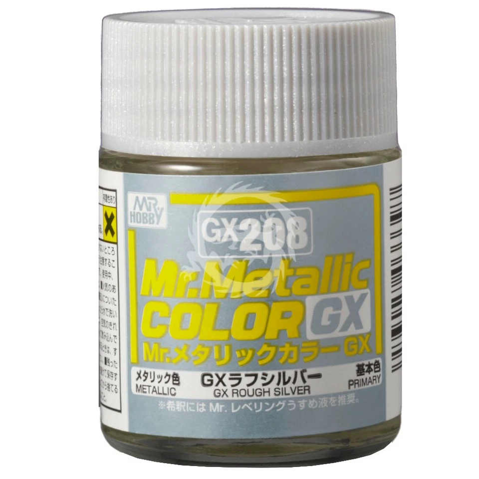 GX-208 GX Rough Silver (18ml) Mr.Hobby-Gunze - Image 1 of 1