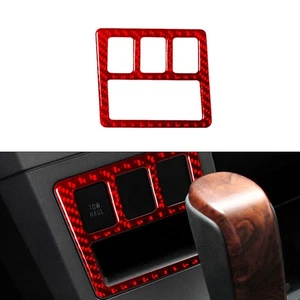 RED Storage Above Gearbox Type B Trim Carbon Fibre For Toyota Tundra 2007-2013 - Picture 1 of 12