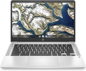 HP Chromebook 14a-na0004sl, Intel Celeron N4120 computer pc portatile - Imagen 1 de 7