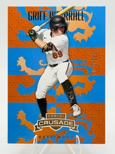 2025 Panini Crusade Griff O'ferrall Blue Parallel Card#3 Baltimore Orioles /199 - Picture 1 of 10